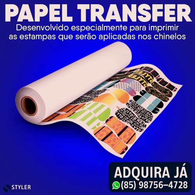 Kit Transfer Para Estampar Chinelos - Foto 5