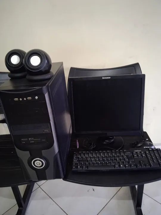 Computador completo duo core  4 gigas hd 500 gigas
