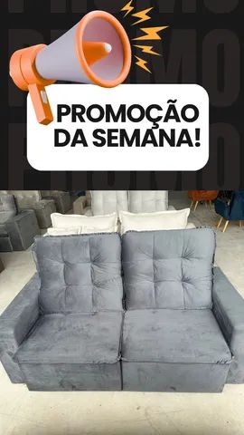 Sofa 2,0 de largura novo direto da fabrica 
