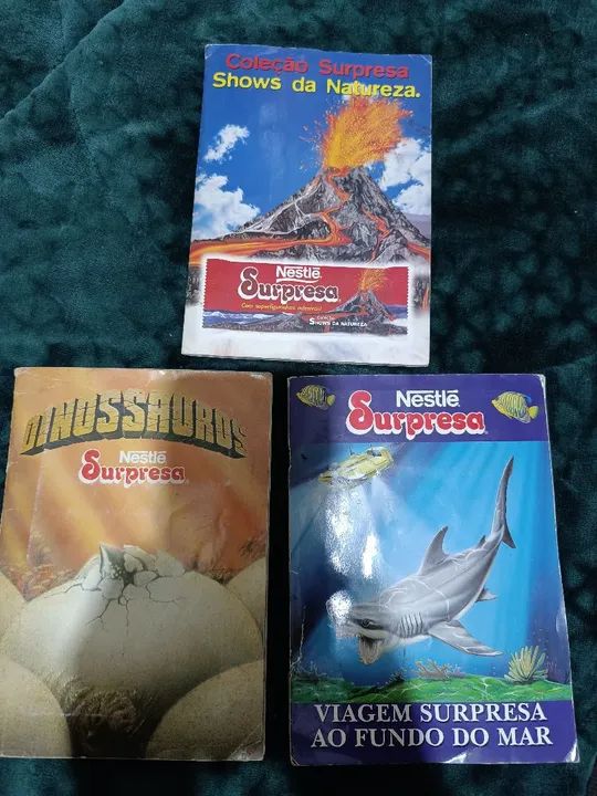 Albuns Nestle Surpresa Completos