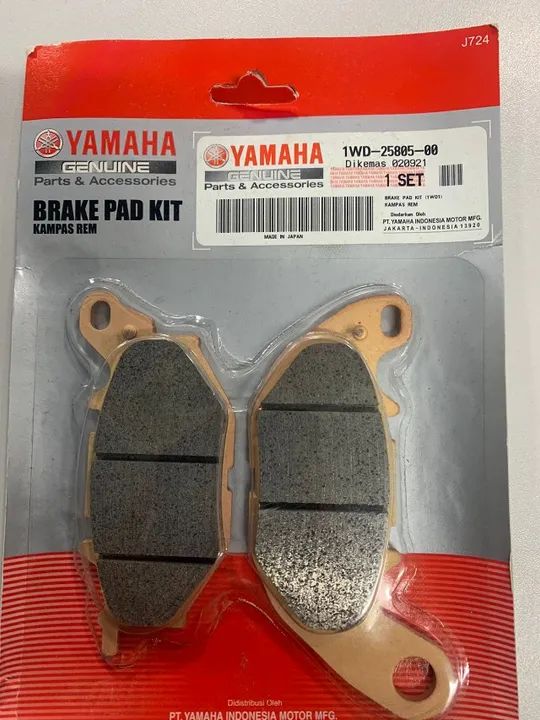 Pastilha de freio  dianteira MT03 19.20.21 - Foto 3