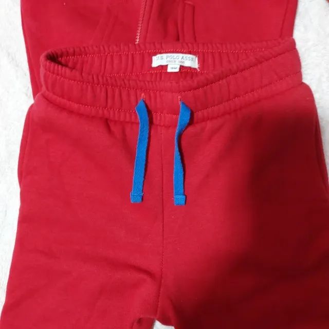 conjunto novo moletom bebê  U.S Polo Assn original importado - Foto 5