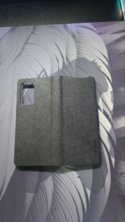 Capa Galaxy Z Fold2 Bonnet Diary Black - Foto 2