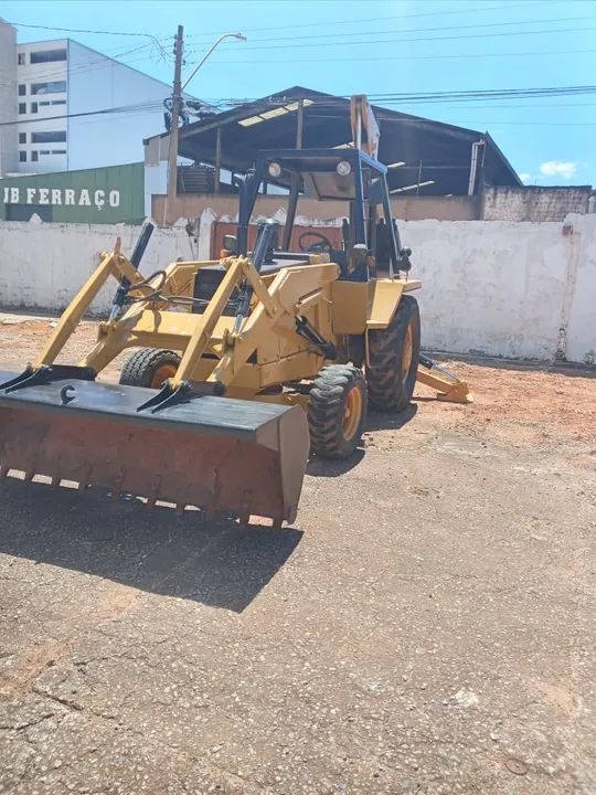 Retro escavadeira CASE 580H ano 1993  - Foto 2