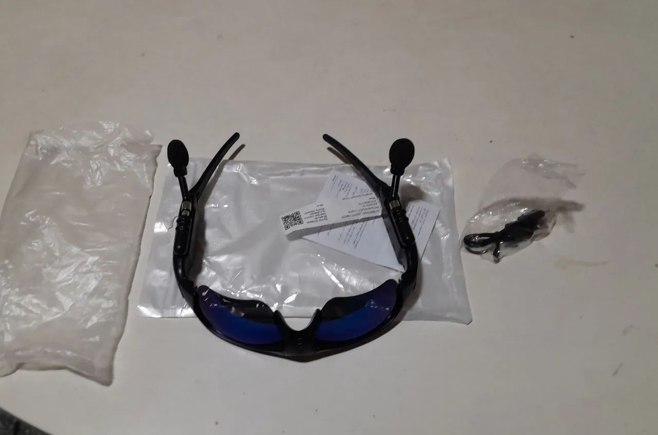 Óculos ciclismo com fone Bluetooth  - Foto 5