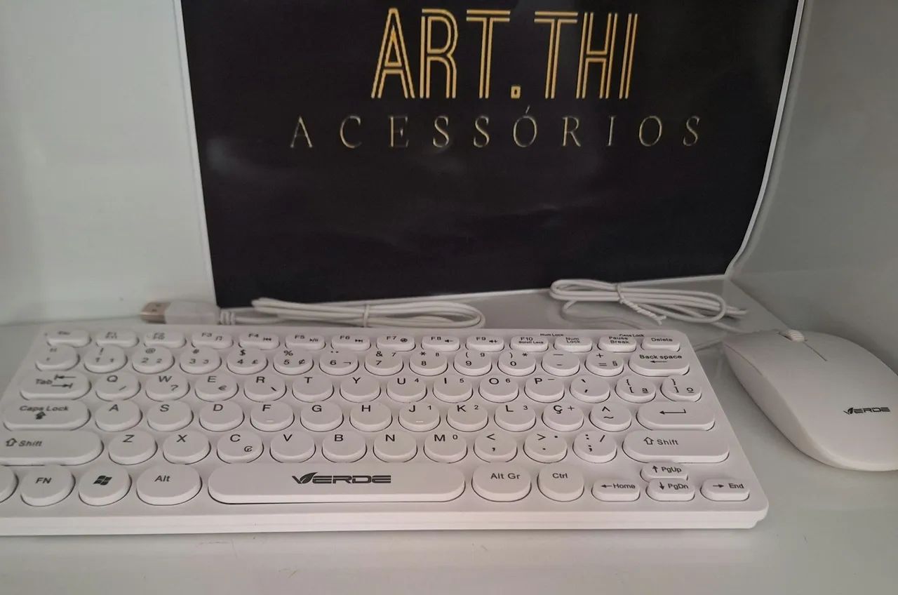 Verde:Teclado com mouse  