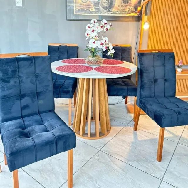 sala mesa de jantar com 4 cadeiras  - Foto 3