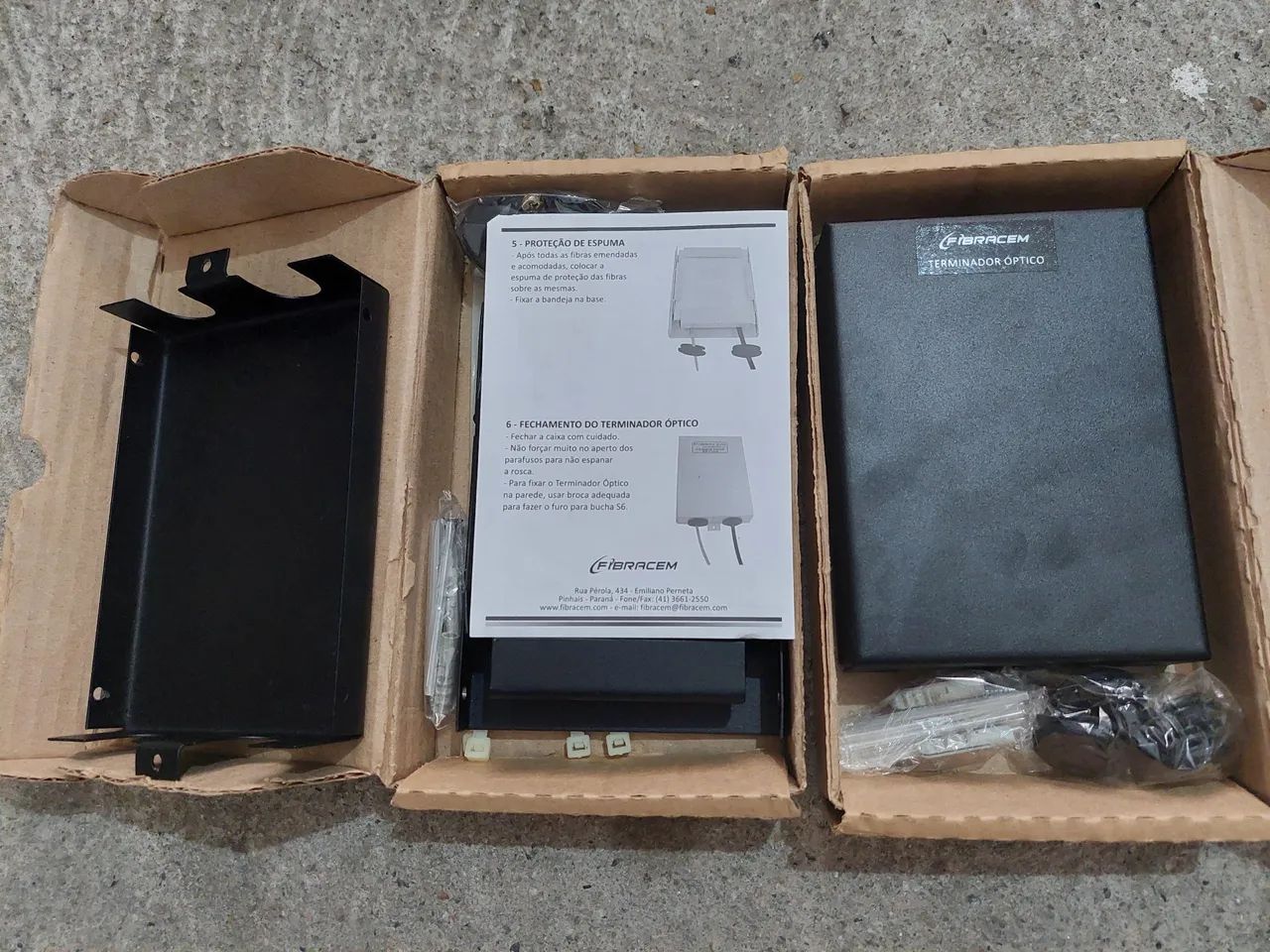 2 Terminador Óptico to 12 Fibras - Metálico Fibracem<br>100 os 2 - Foto 5