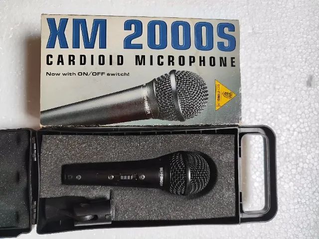 Microfone Behringer XM2000S! MUITO NOVO!