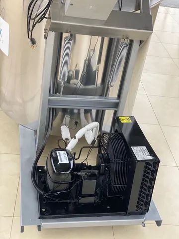 Tanque de Leite 500 Litros Resfriador Tina Inox de Polpas Caldas Açaí Sorvetes Misturado - Foto 2