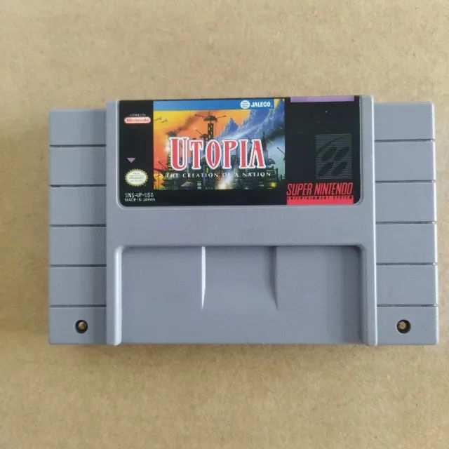 Cartucho Utopia Original para Super Nintendo