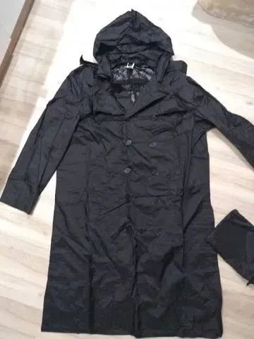 Sobretudo impermeável militar - marinha do Brasil - capa de chuva 100% poliamida térmica