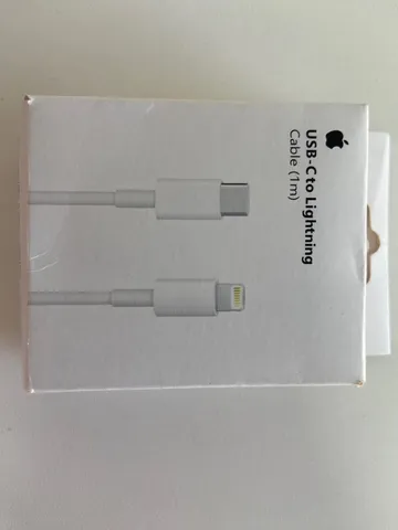 Cabo de carregador iPhone tipo C R$39,90
