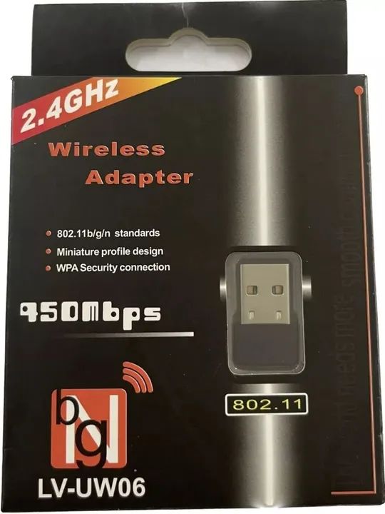 Adaptador Wi-Fi USB Nano Receptor de Sinal Wireless - Foto 3