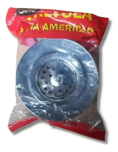 Ralo Pia Cozinha Americana 3.1/2 C/ Cestinha Válvula Japones