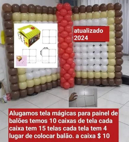 "tela magica para baloes" no Brasil
