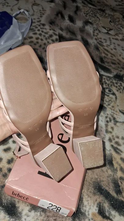 Sandália Bebecê Rosa Ballet 36 - Foto 2