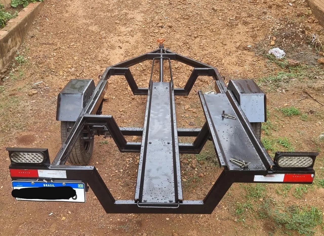 Carretinha para Moto DIVIDE EM 4X NO CARTÃO DE CREDITO - Foto 2