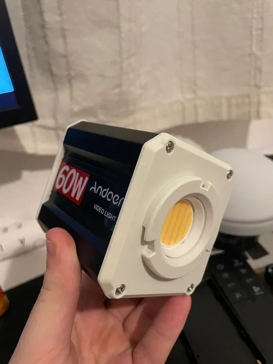 Andoer Led Video60w 2800k Até 6800k Super Compacto - Foto 4