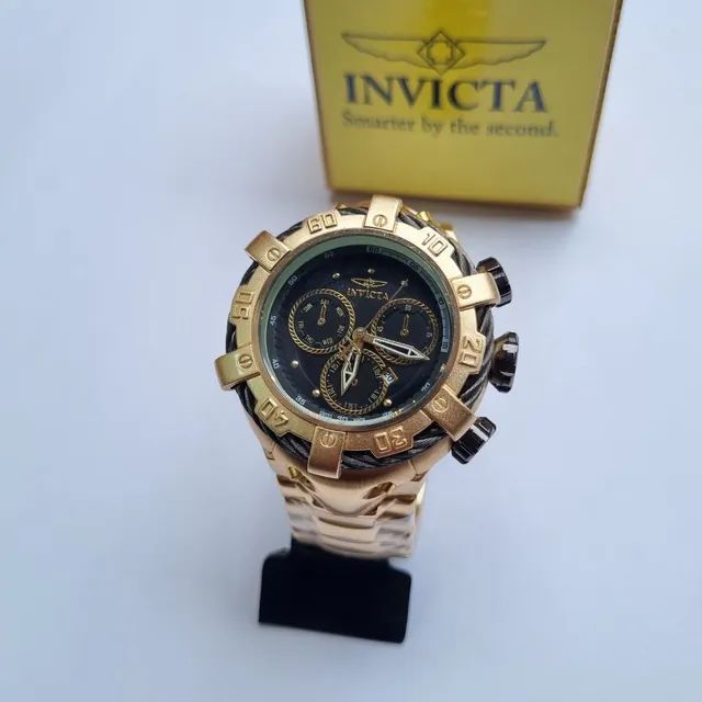 Relógio invicta Thunderbolt fundo preto - Foto 2