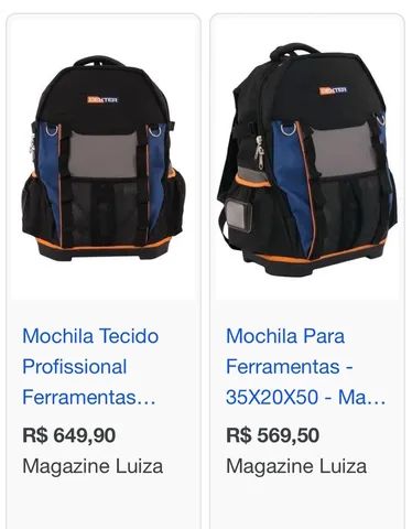 Mochila para Ferramentas Outros itens para com rcio e escrit rio