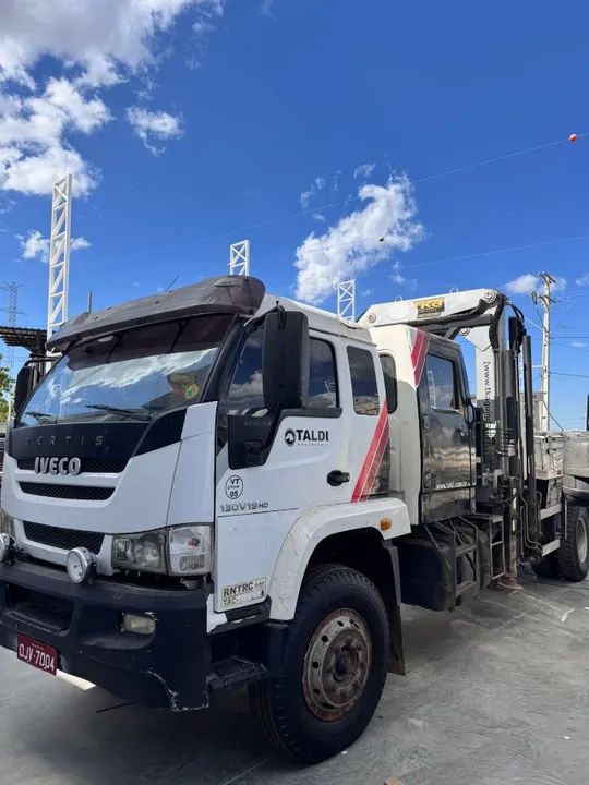 IVECO VERTIS 130V19, MUNK TKA 12700, CABINE SUPLEMENTAR, CARROCERIA MADEIRA CHAPEADA