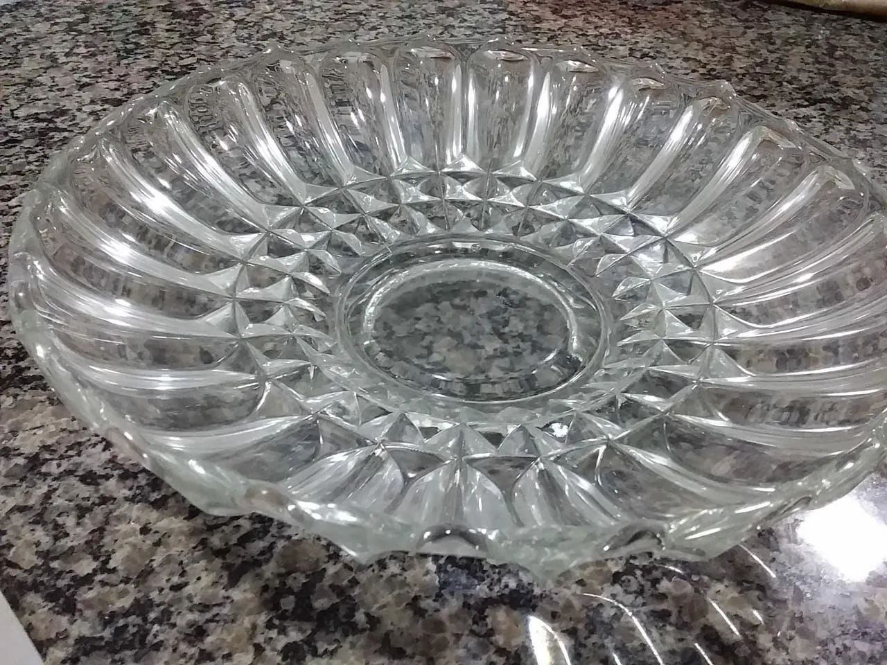 Fruteira vidro antiga - Foto 2