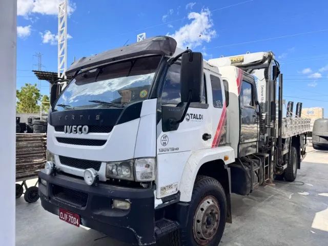 IVECO VERTIS 130V19, MUNK TKA 12700, CABINE SUPLEMENTAR, CARROCERIA MADEIRA CHAPEADA - Foto 2