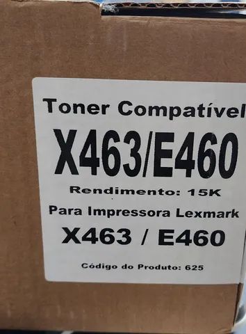 Toner para Impressora Lexmark