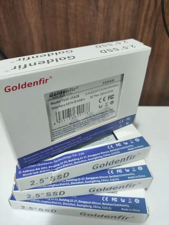 SSD 256gb Goldenfir 