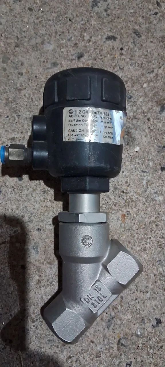 Válvula angular burket DN 13 INOX