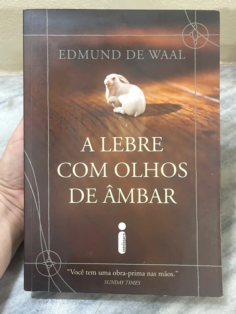 Livro: A Lebre com Olhos de Âmbar, Edmund de Waal
