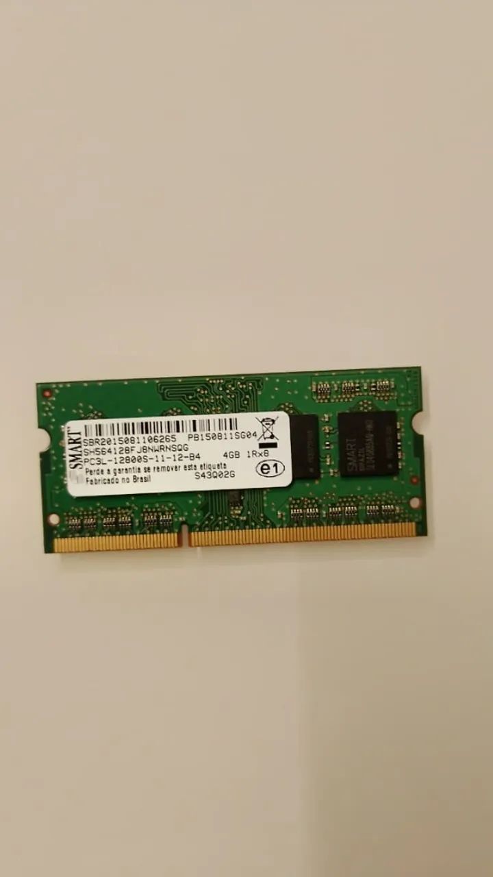 Memória RAM SMART DDR3L 4GB SO-DIMM