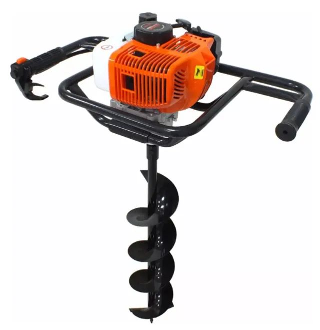 Perfurador De Solo 2t 52cc 2,5hp com broca 80x15 Vps520 Vulcan