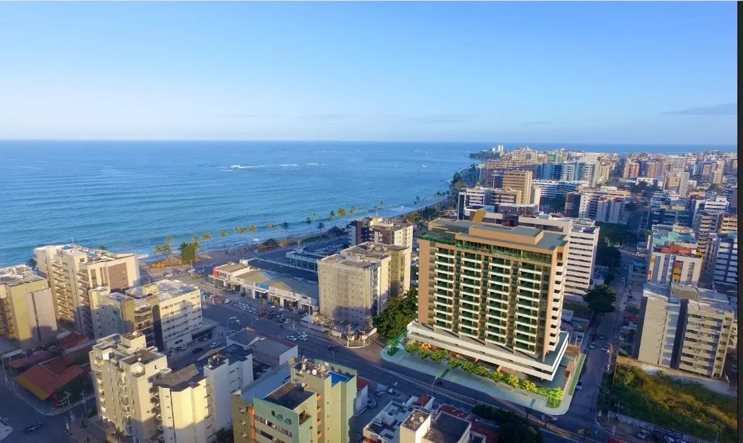 Apartamento a 1 quadra da praia 62 m² quarto/sala em Jatiúca - Maceió - AL