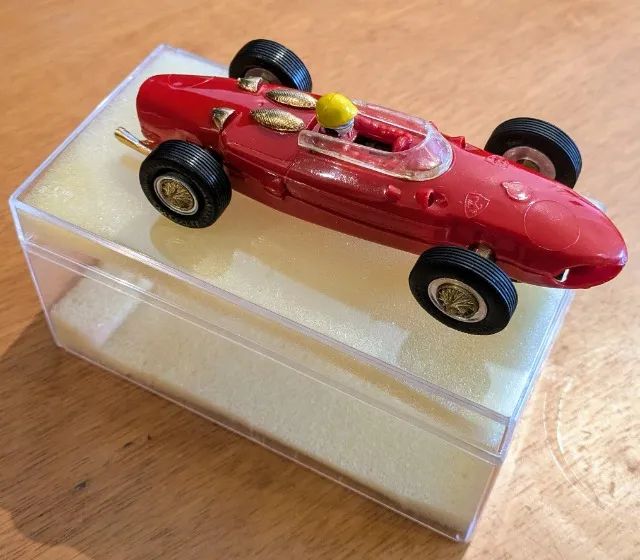 Autorama Carro Estrela Ferrari Shark Nose Vermelha- Anos 60