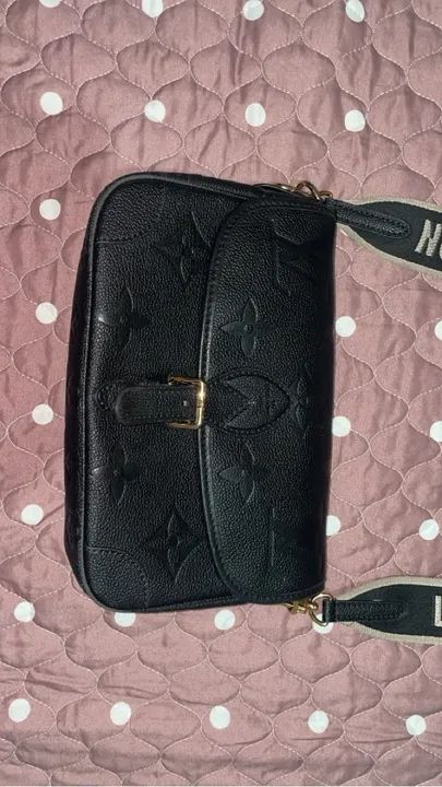 Bolsa Louis Vuitton Original Preta - Foto 4