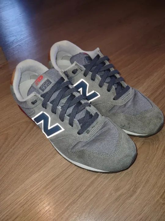 New Balance - 996 Distinct Ski Retro Cinza - Foto 4