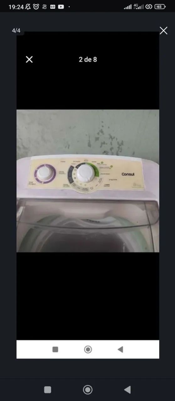 Máquina Consul 8kg 
