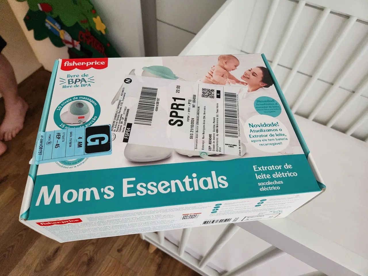 Bomba para Extração de Leite Fischer Price (Elétrica e Portátil) - Foto 2
