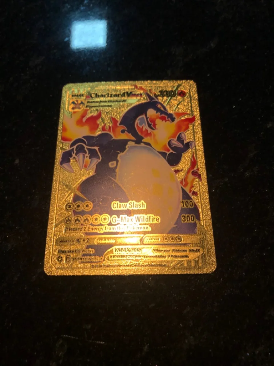 Carta Charizard V - Gold Star - Pokemon TCG
