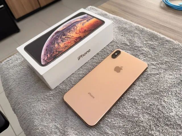 iPhone XS Max Gold - 256gb em perfeito estado - Celulares e