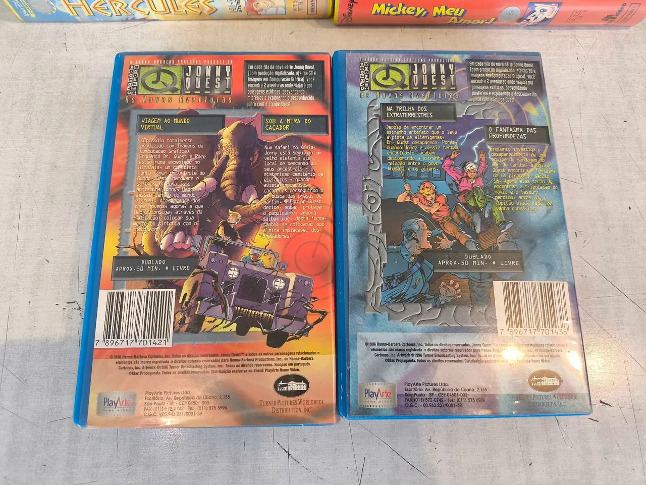 Fita vhs Jonny Quest 2 unidades  - Foto 3