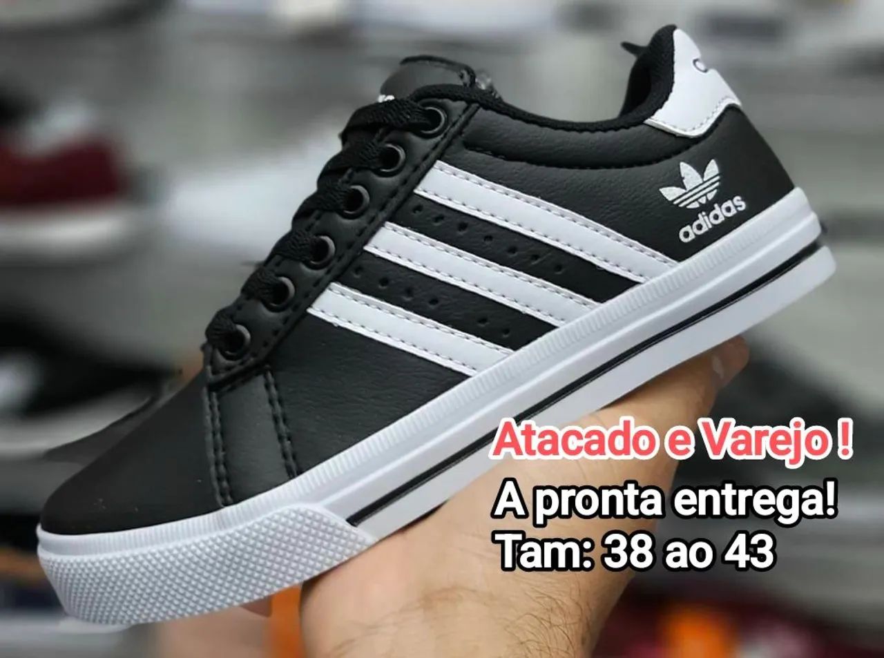 Tênis Adidas Masculino - Preto