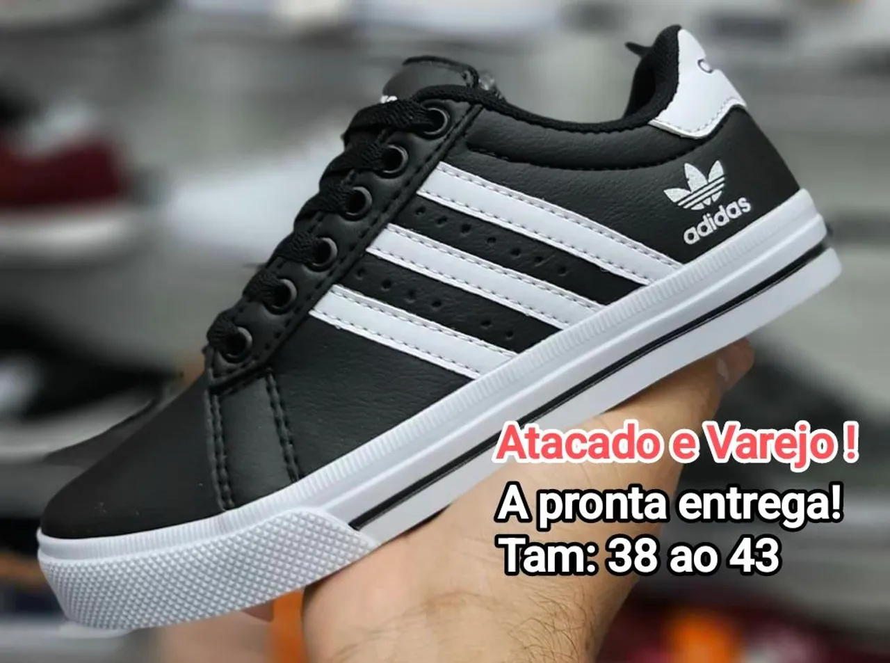 Tênis Adidas Masculino - Preto