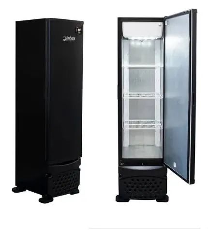 Cervejeira 230 Litros Porta Chapa Preta Imbera