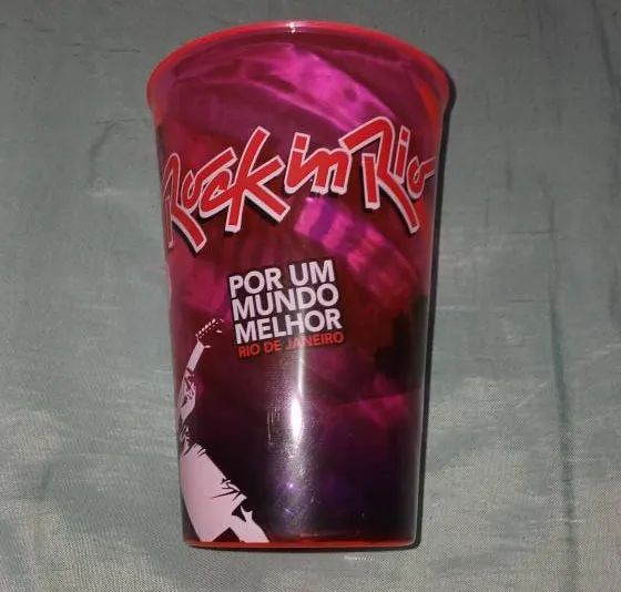 Copos Colecionáveis Rock in Rio