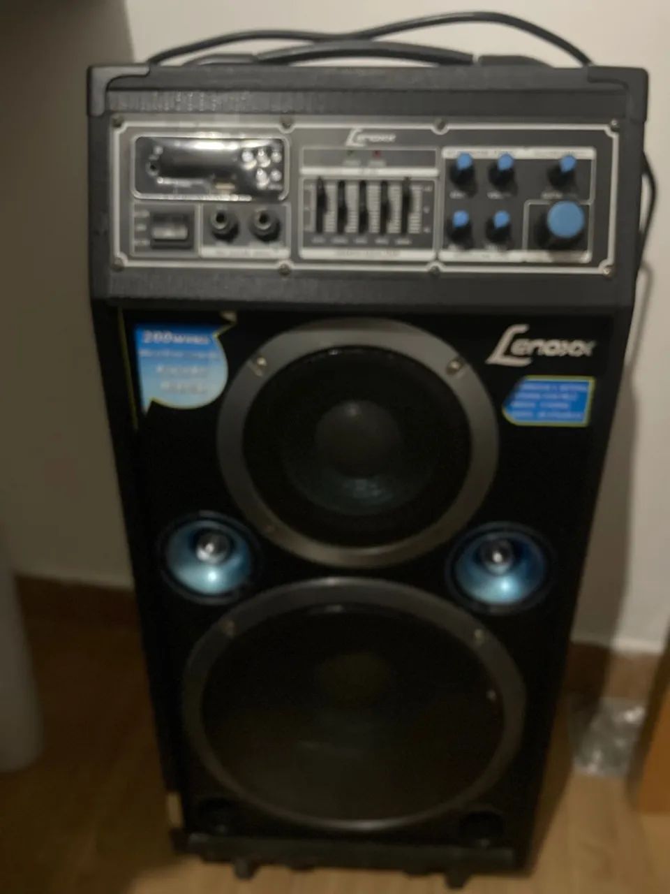 Caixa de Som Lenoxx 200W
