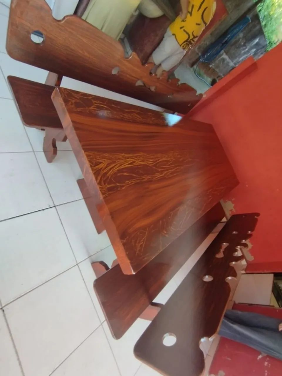 Mesas para Área Interna e Externa - Versáteis e Resistentes" - Foto 5
