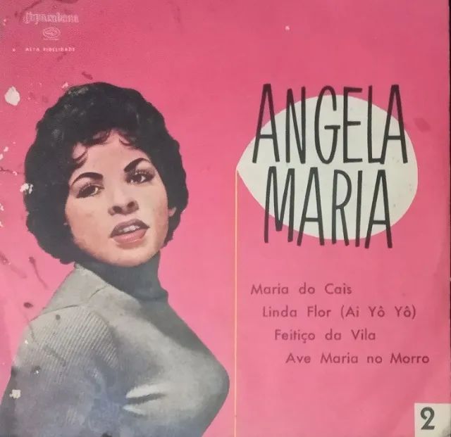 Disco raro da Angela Maria e Orquestra - Anos 50/60